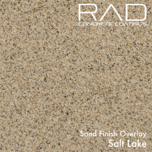 Sand finish overlay neutral tan Salt Lake