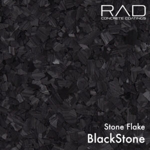 Black stone flake epoxy floor coating