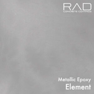 Earthy grey epoxy coating for floors